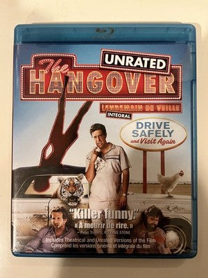 Unrated The Hangover (Blu-Ray DVD, 2009)