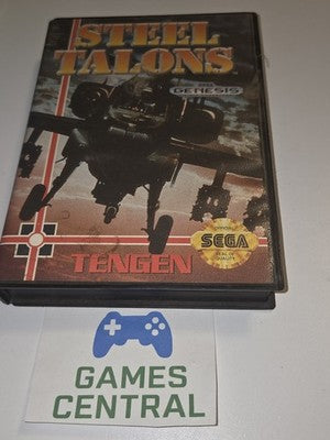 Steel Talons (Sega Genesis, 1992) NO MANUAL