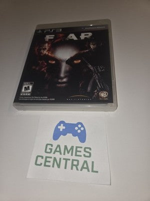 F.E.A.R. FEAR 3 (Sony Playstation 3 PS3, 2011) CIB COMPLETE