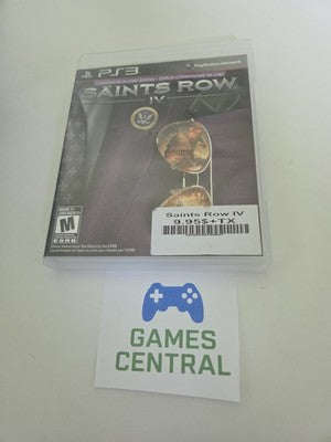 Saints Row IV: Commander in Chief Edition (Sony Playstation 3, 2013) NO MANUAL