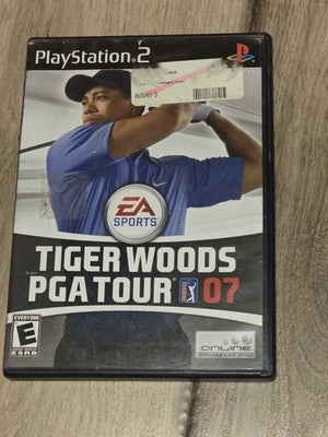 Tiger Woods PGA Tour 07 (Sony Playstation 2, 2006) NO MANUAL