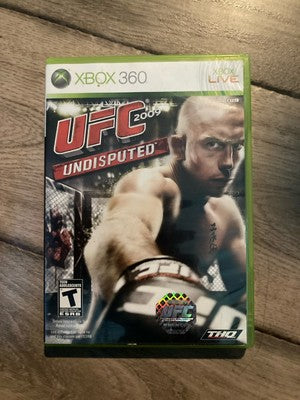UFC 2009 Undisputed (Microsoft Xbox 360, 2009) CIB COMPLETE