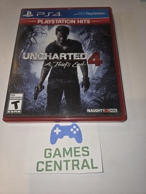Uncharted 4 A Thief's End (Sony Playstation 4, 2016) CIB COMPLETE
