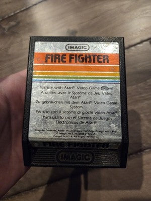 Fire Fighter (Atari 2600, 1982) CART ONLY