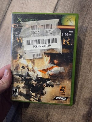 Full Spectrum Warrior (Microsoft Xbox, 2004) CIB COMPLETE