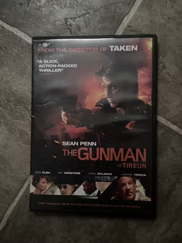The Gunman (DVD, 2015, Canadian) CIB COMPLETE
