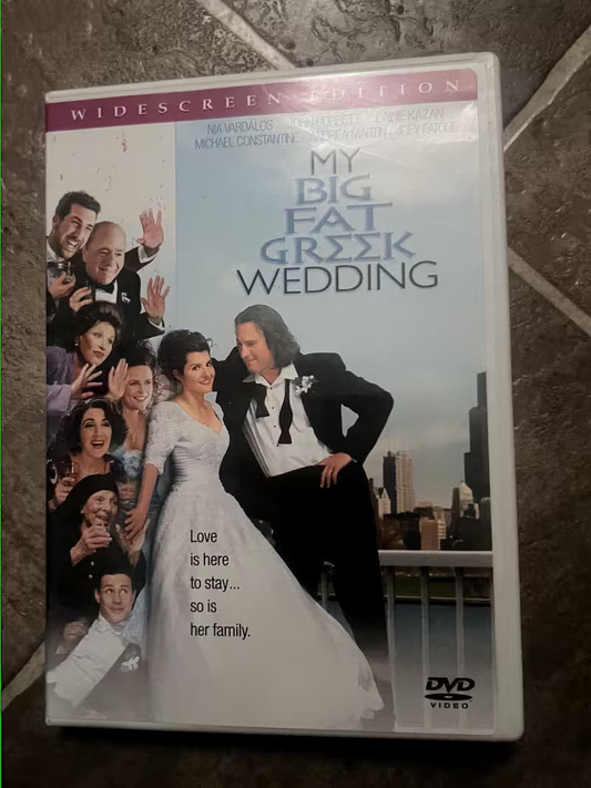 My Big Fat Greek Wedding (DVD, 2003) French Coverart, English / French Audio