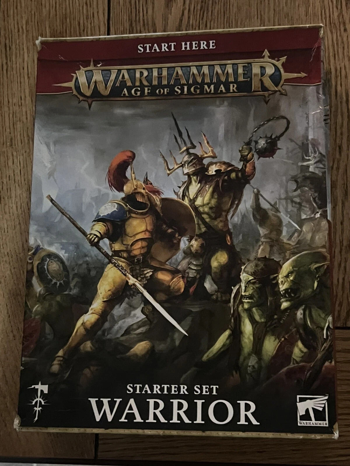 Warhammer Age Of Sigmar Starter Set Start Here Warrior BRAND NEW