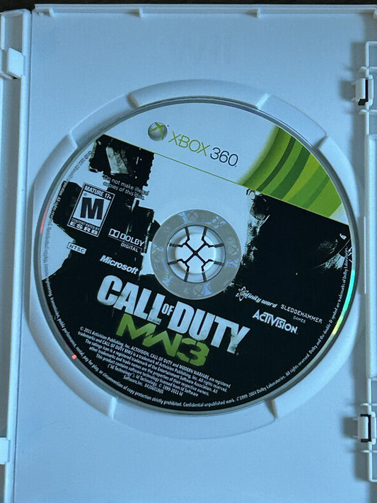 Call of Duty Modern Warfare 3 (Microsoft Xbox 360, 2011) DISC ONLY