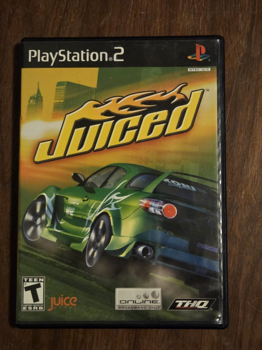 Juiced (Sony PlayStation 2 PS2, 2005) CIB COMPLETE