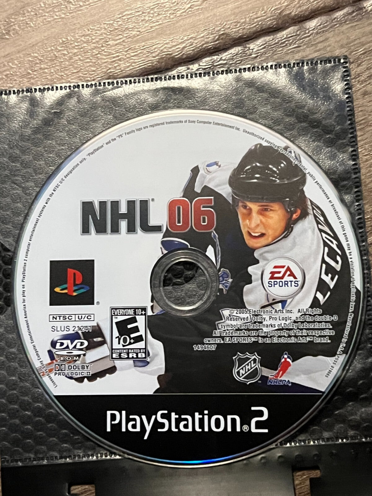 NHL 06 (Sony PlayStation 2, 2005) DISC ONLY