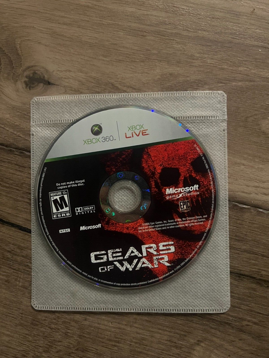 Gears of War (Microsoft Xbox 360, 2006) DISC ONLY