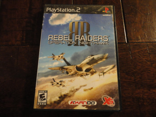 Rebel Raiders: Operation Nighthawk (Sony PlayStation 2, 2006) CIB