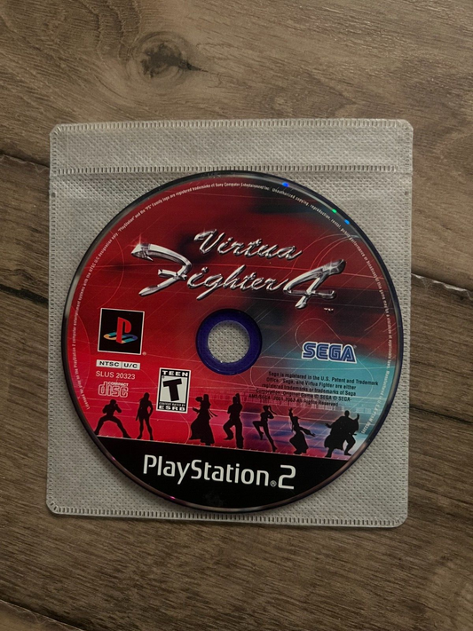 Virtua Fighter 4 (Sony PlayStation 2, 2002) DISC ONLY