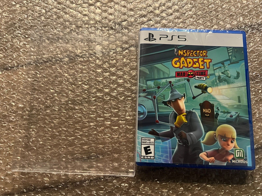 Inspector Gadget: Mad Time Party (Sony PlayStation 5, 2023) BRAND NEW SEALED