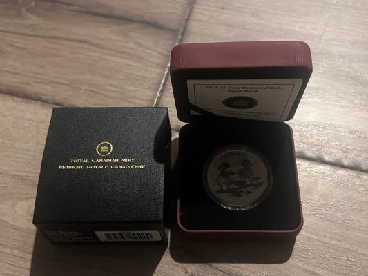2013 Canada 25-Cent Coin: Wood Duck (COA+BOX)