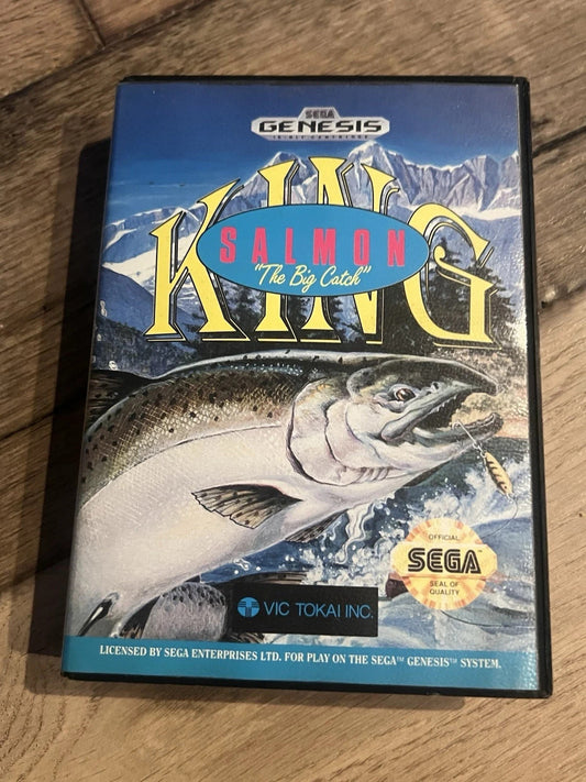 King Salmon: The Big Catch (Sega Genesis, 1993) ARTWORK ONLY