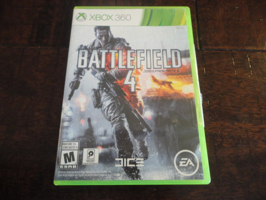 Battlefield 4 (Microsoft Xbox 360, 2013) NO MANUAL