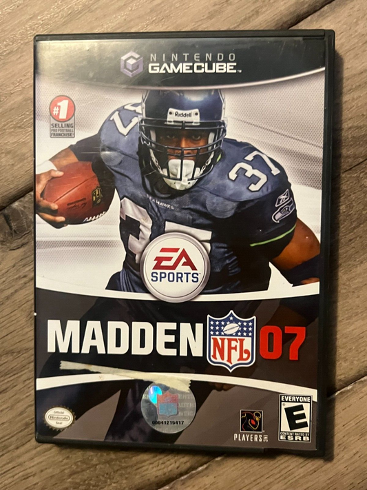 Madden NFL 07 (Nintendo GameCube, 2006) NO MANUAL