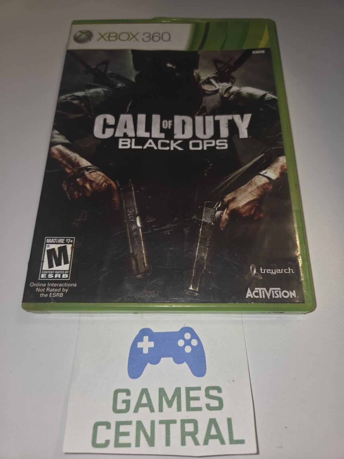 Call of Duty: Black Ops (Microsoft Xbox 360, 2010) ARTWORK ONLY