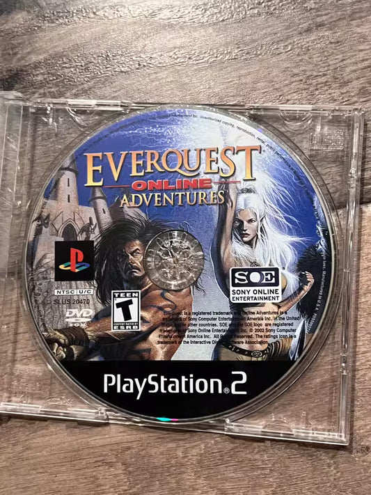 Everquest Online Adventures (Sony Playstation 2, 2003) DISC ONLY