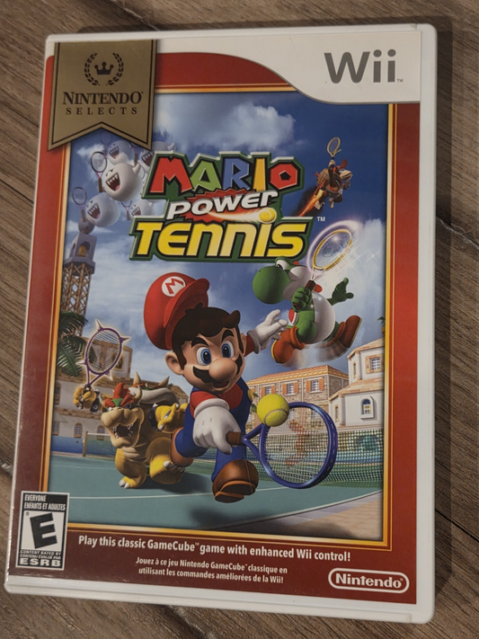 Mario Power Tennis: Nintendo Selects (Nintendo Wii, 2009) CIB COMPLETE