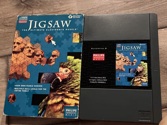 Jigsaw (Philips CD-i, 1991) CIB LONGBOX