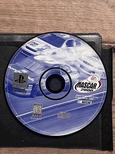 NASCAR 2000 (Sony Playstation 1, 1999) DISC ONLY