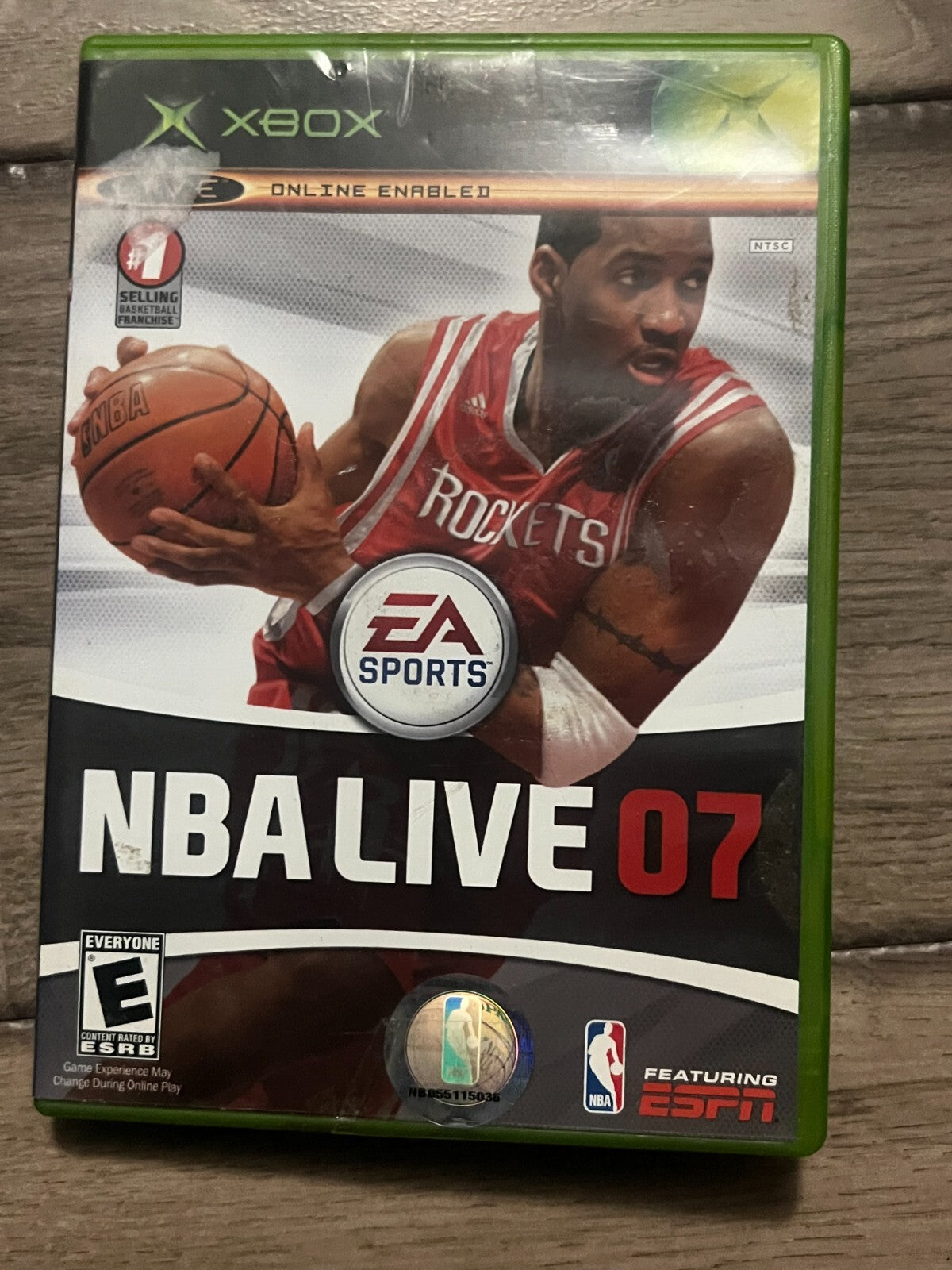 NBA Live 07 (Microsoft Xbox, 2006) NO MANUAL
