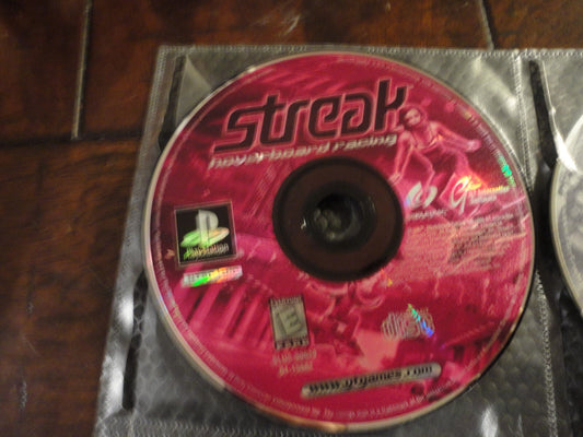 Streak: Hoverboard Racing (Sony PlayStation 1, 1998) DISC ONLY