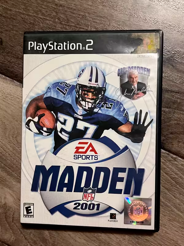 Madden NFL 2001 (Sony Playstation 2, 2000) CIB