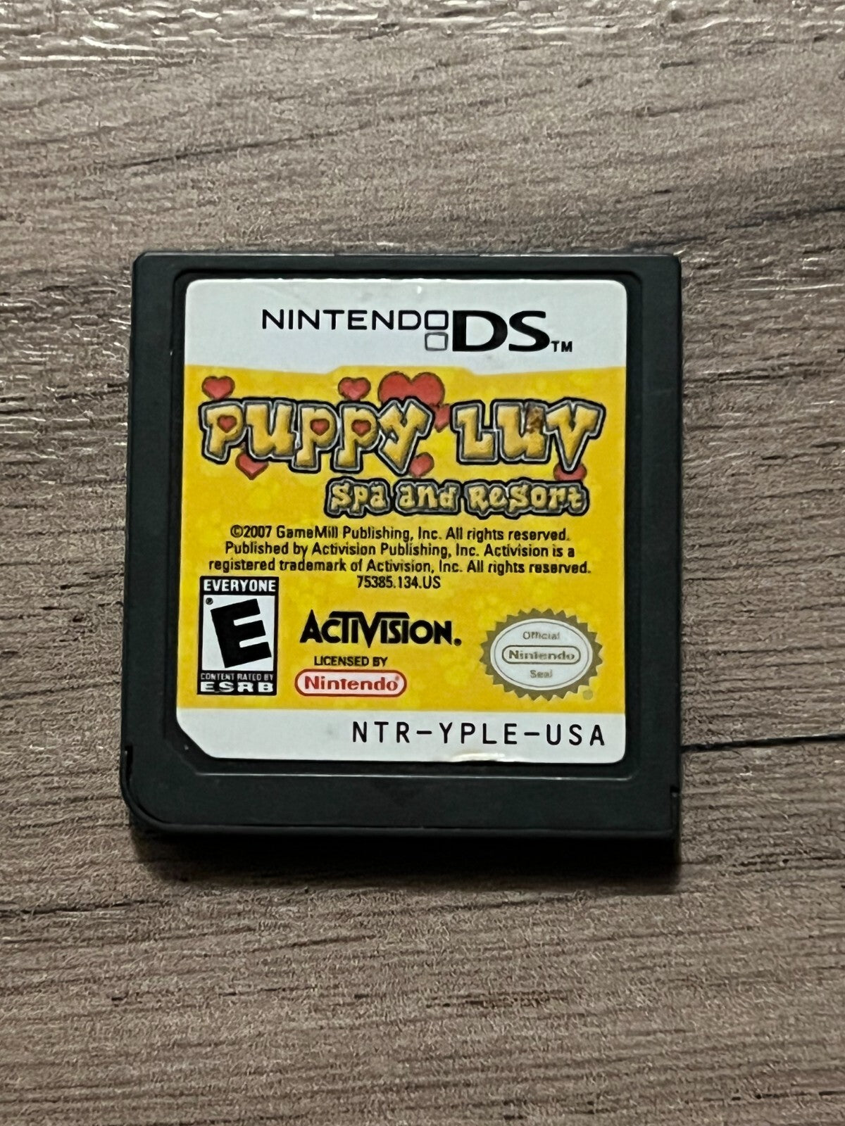 Puppy Luv: Spa and Resort (Nintendo DS, 2007) CART ONLY