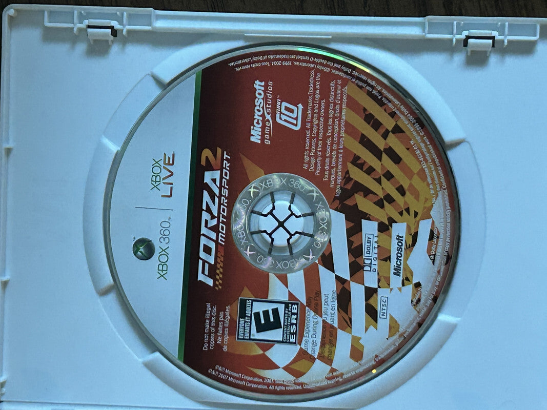 Forza Motorsport 2 (Microsoft Xbox 360, 2007) DISC ONLY