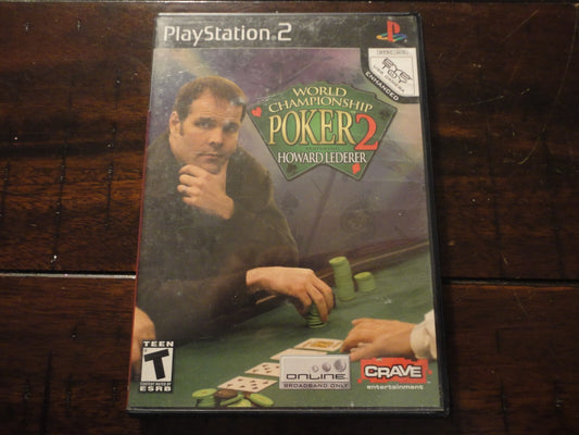 World Championship Poker 2 (Sony PlayStation 2, 2005) CIB
