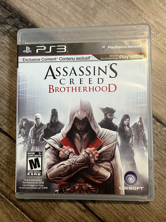 Assassin's Creed: Brotherhood (Sony PlayStation 3, 2010) NO MANUAL
