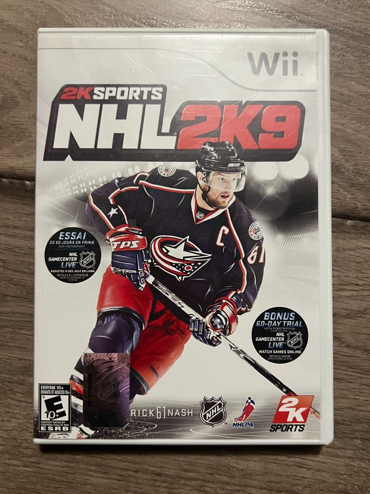NHL 2K9 (Nintendo Wii, 2008) CIB