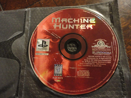 Machine Hunter (Sony PlayStation 1, 1997) DISC ONLY
