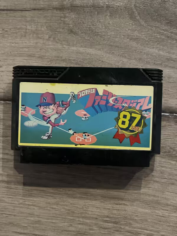 Family Stadium Famista 87  (Nintendo Famicom FC NES, 1987) CART ONLY NO END LABE