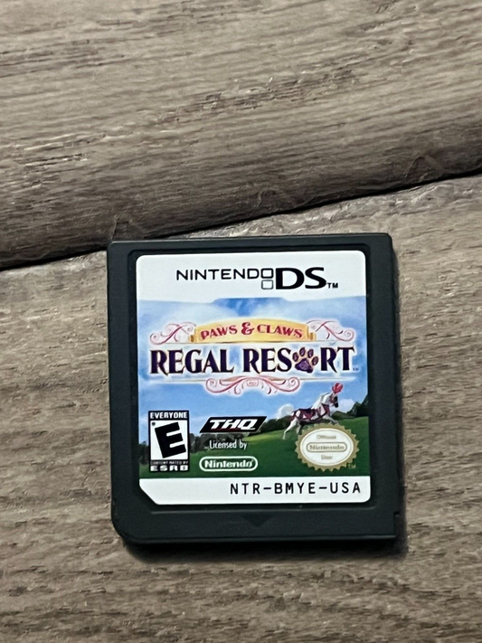 Paws & Claws: Regal Resort (Nintendo DS, 2010) CART ONLY