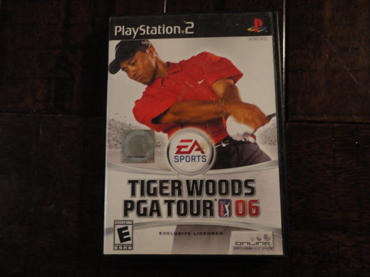 Tiger Woods PGA Tour 06 (Sony PlayStation 2, 2005) NO MANUAL