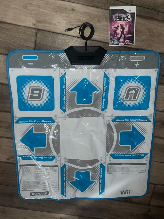 Dance Dance Revolution: Hottest Party 3 (Nintendo Wii, 2009) CB
