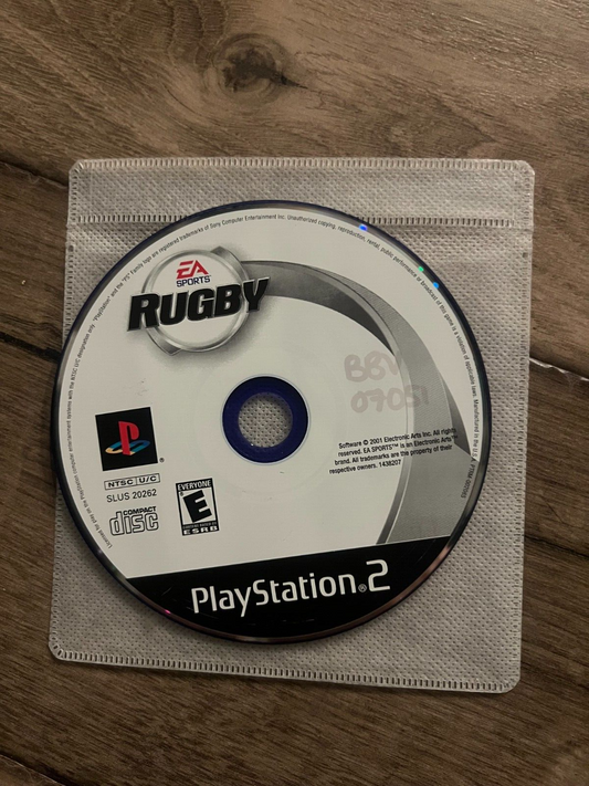 Rugby (Sony PlayStation 2, 2001) DISC ONLY