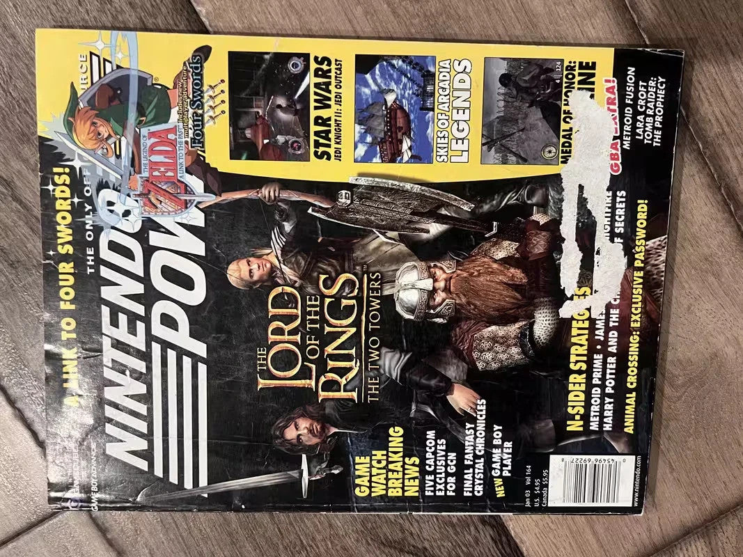 Nintendo Power Vol 164 Lord of the Rings January 2003