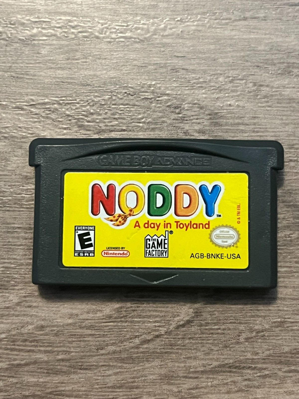 Noddy: A Day in Toyland (Nintendo Game Boy Advance, 2006) CART ONLY