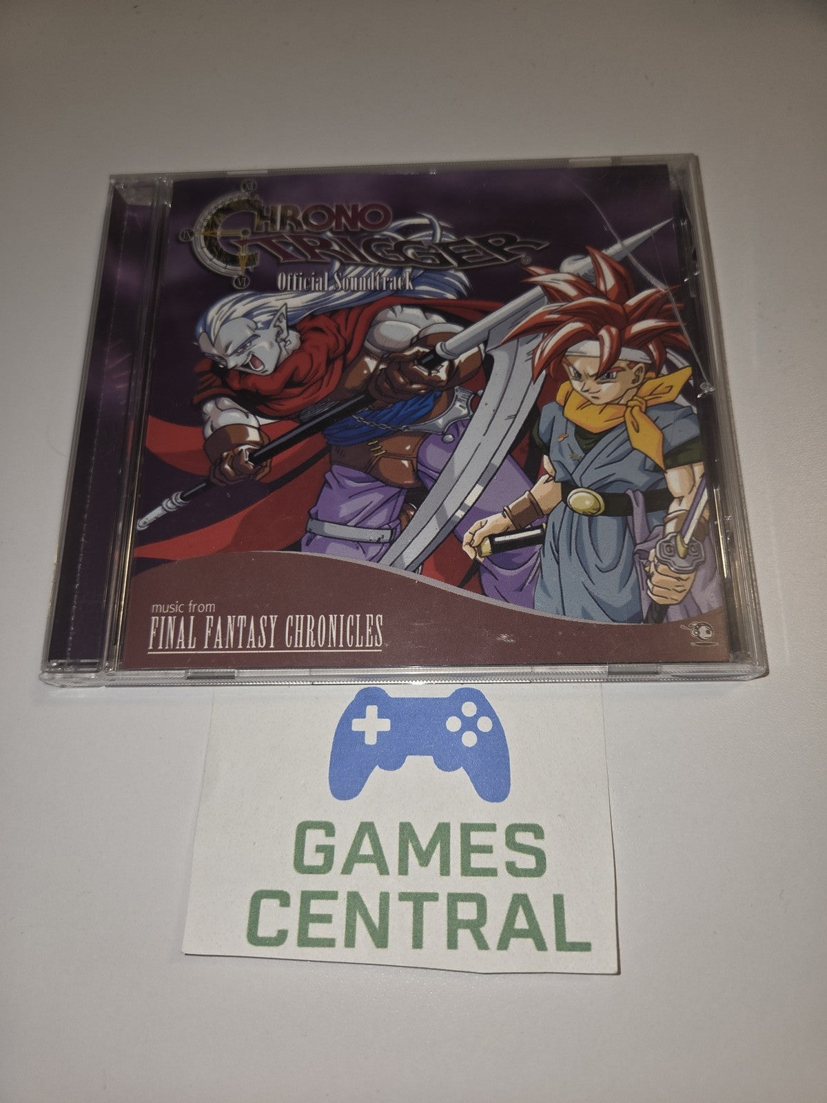 Chrono Trigger Official Soundtrack Final Fantasy Chronicles CD CASE ONLY