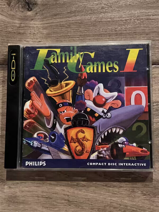 Family Games 1 (Phillips CD-i, 1995) CIB