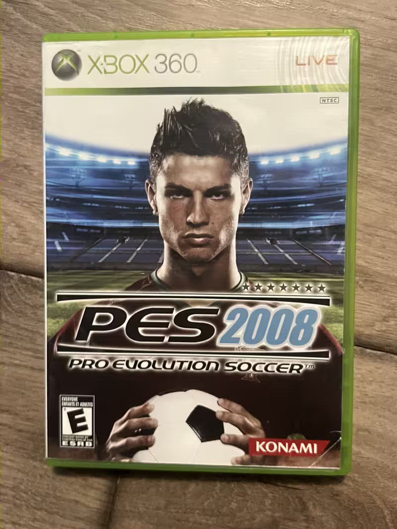 Pro Evolution Soccer 2008 (Microsoft Xbox 360, 2008) NO MANUAL