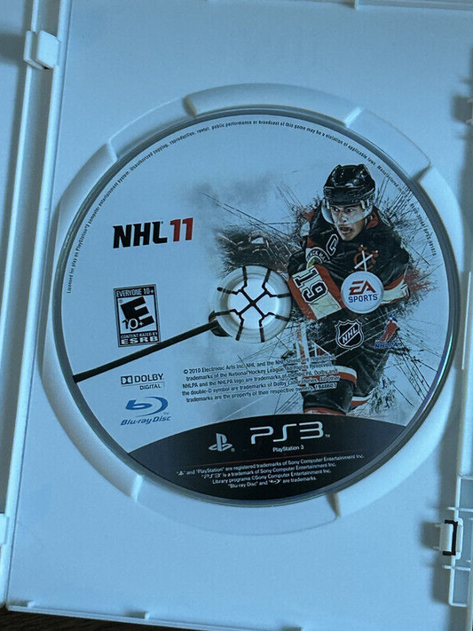 NHL 11 (Sony Playstation 3, 2010) DISC ONLY