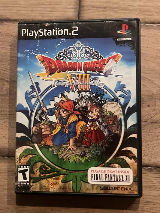 Dragon Quest VIII: Journey of the Cursed King (Sony Playstation 2, 2005) CIB