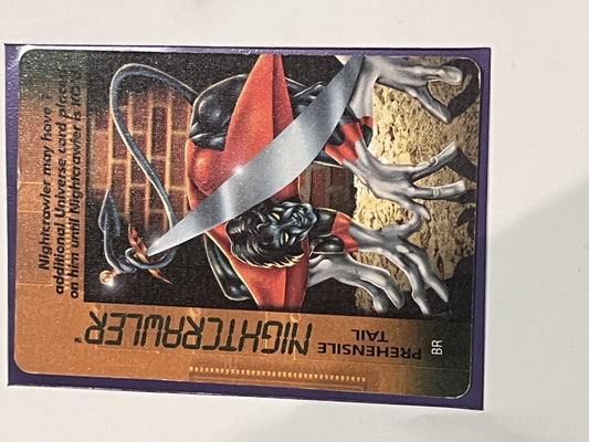 1996 Marvel Overpower CCG Nightcrawler Prehensile Tail